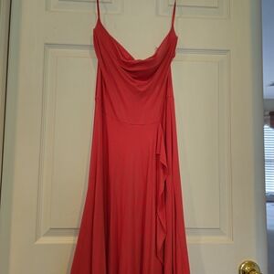 Elegant Pink Evening Dress